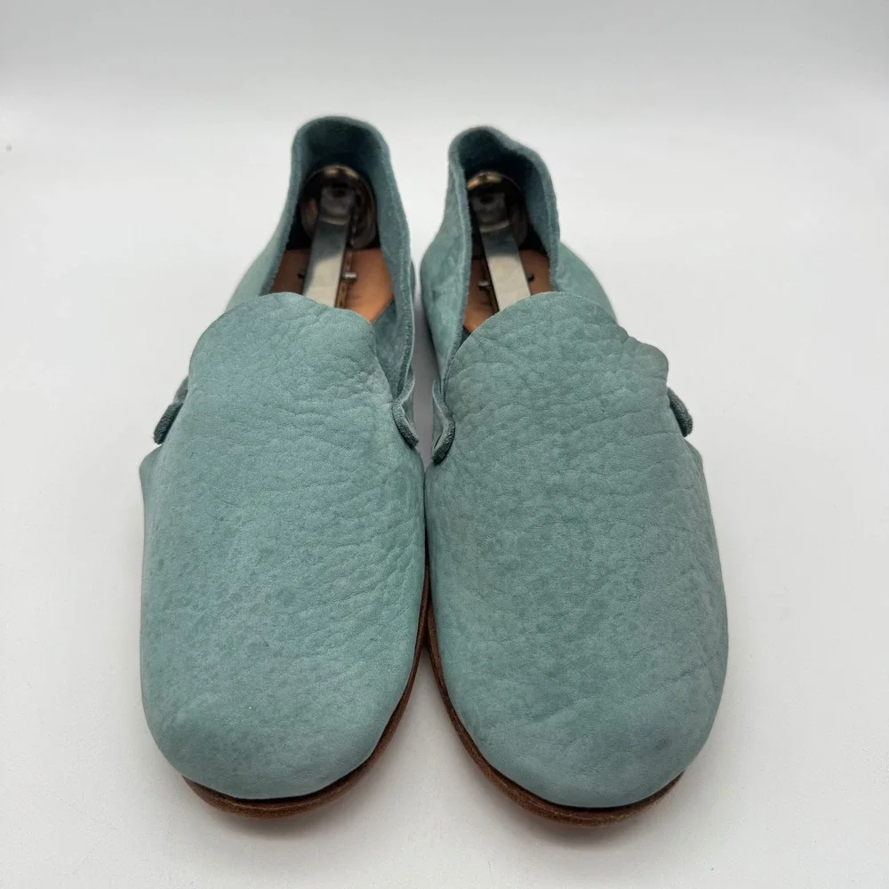 CYDWOK Cliff Dweller‎ Sonic Handmade in CA Leather Flats Loafers Size 37